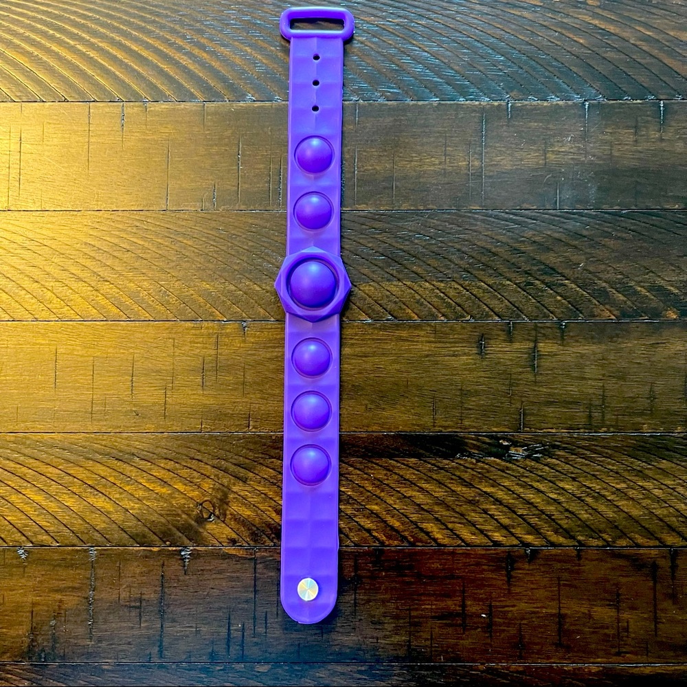 Purple Fidget‎ Pop It Bracelet